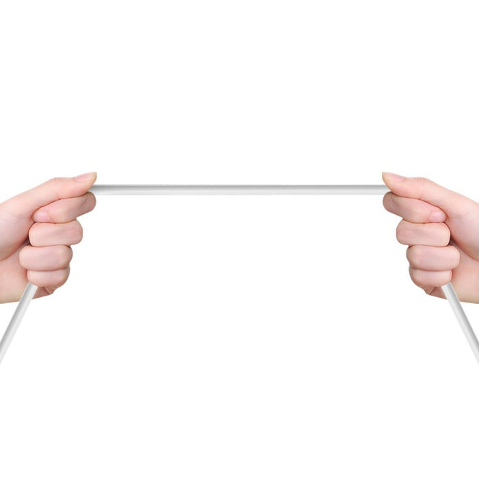 Dudao cable USB / Lightning cable 2.4A 1m white (L4L 1m white)