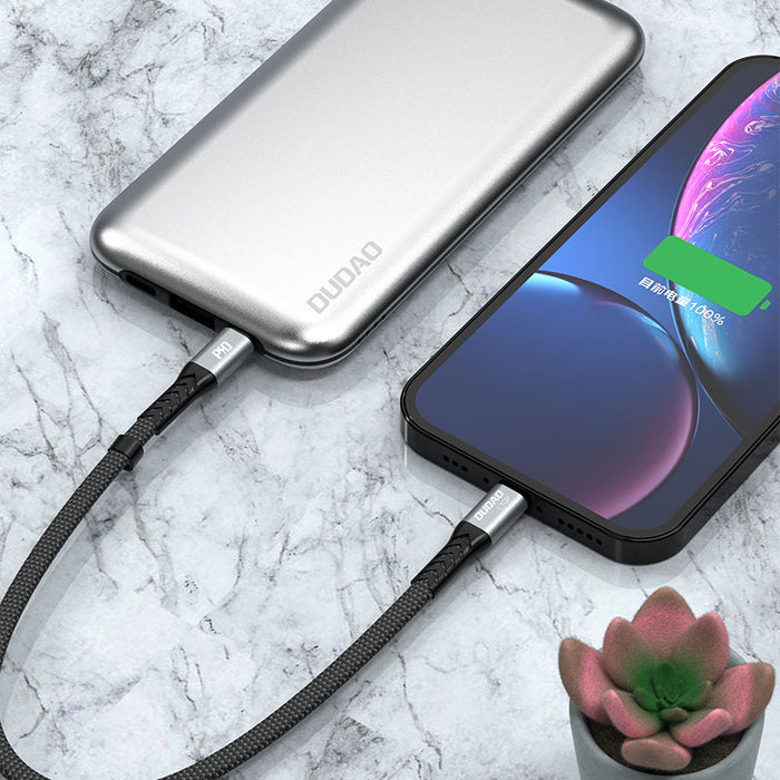 Dudao L10P Lightning - USB-C PD 20W cable 0.23m - black
