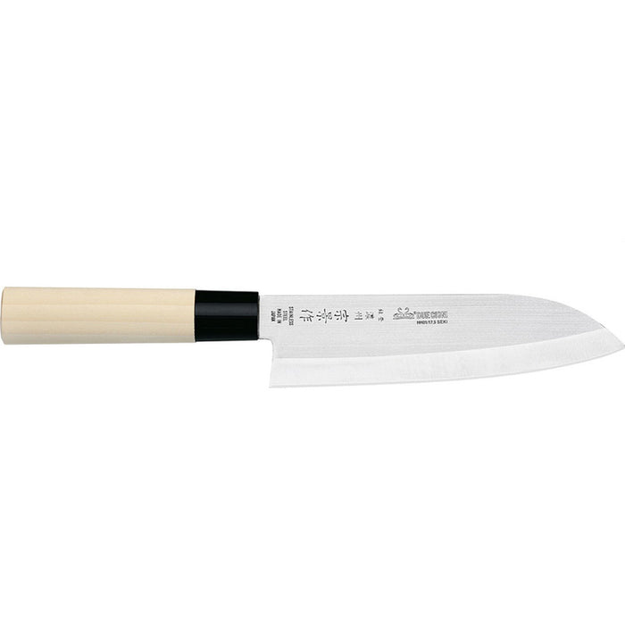 KITCHEN KNIFE SANTOKU 17.5CM DUE CIGNI
