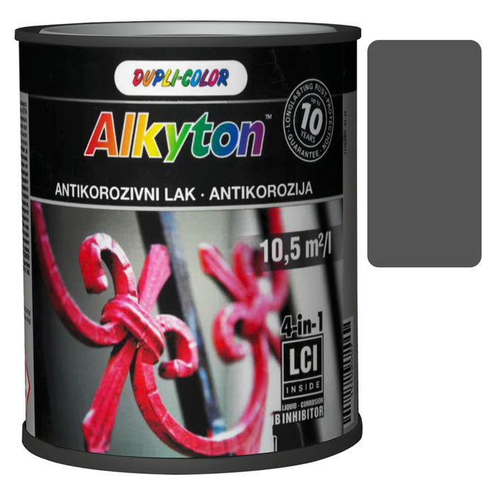 ANTI-CORROSION PAINT 4 IN 1 RAL 7016 DUPLI COLOR