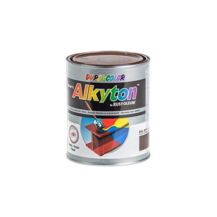 ANTI-CORROSION PAINT 4B1 ALKYTON RAL 8017 DUPLI COLOR