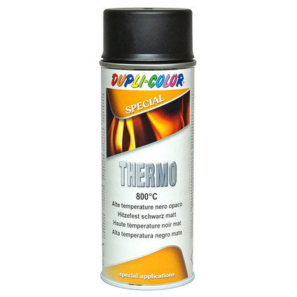 HIGH TEMPERATURE SPRAY PAINT UP TO 800 C BLACK COLOR 400 ML DUPLI COLOR