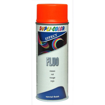 FLUORESCENT SPRAY NEON RED COLOR 400 ML DUPLI COLOR