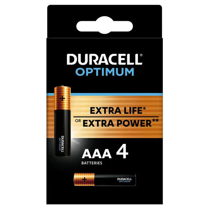 DURACELL OPTIMUM AAA BATTERIES - Батерии<<<Батерии и фенери<<<Осветление<<<Praktiker&&&Батерии<<<Аксесоари за
