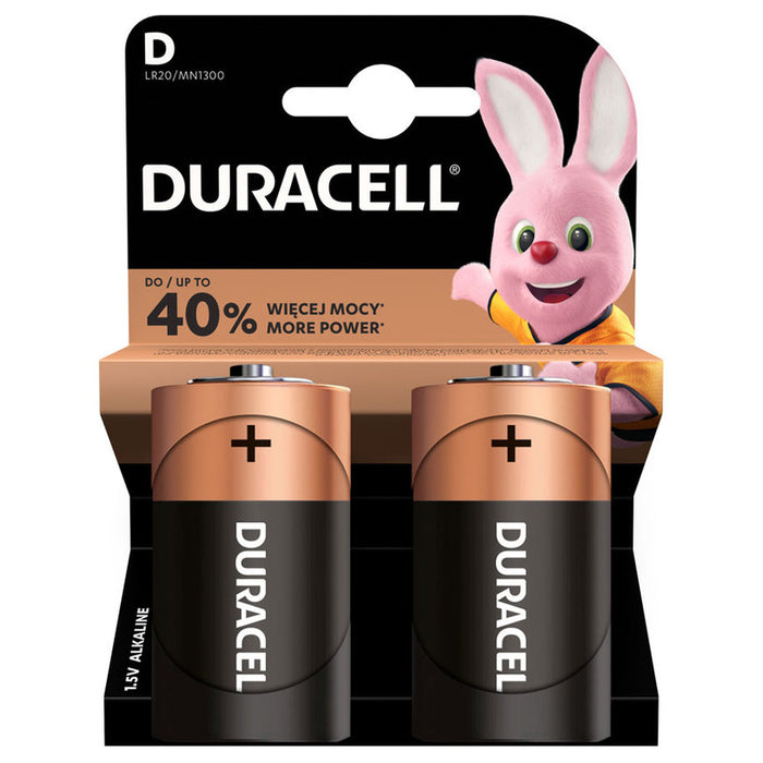DURACELL BASIC D BATTERIES
