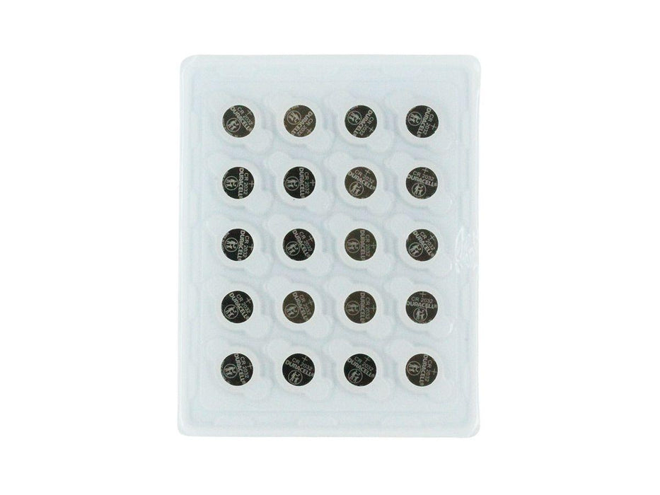 Button battery lithium CR 2032 3V BULK industrial DURACELL (20 pcs. in a plate) price for 1 battery