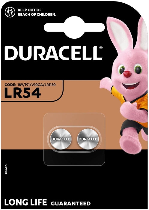 DURACELL LR54/1130 BATTERIES