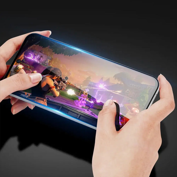 Dux Ducis 9D Tempered Glass Tempered Glass for Xiaomi 12 Lite 9H with Black Frame - Cell phone tempered