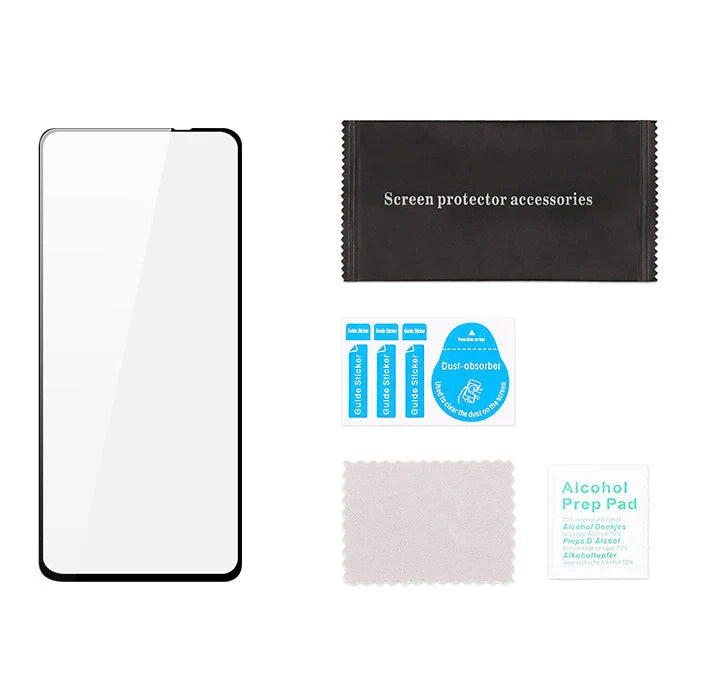 Dux Ducis 9D Tempered Glass Tough Screen Protector Full Coveraged with Frame for OnePlus Nord N200 5G black (case