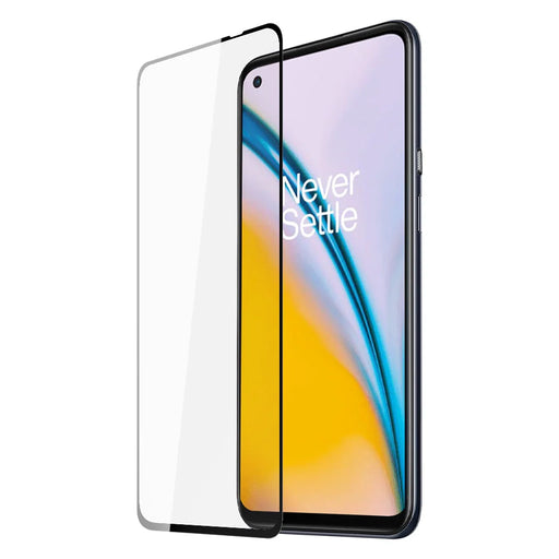 Dux Ducis 9D Tempered Glass Tough Screen Protector Full Coveraged with Frame for OnePlus Nord N200 5G black (case
