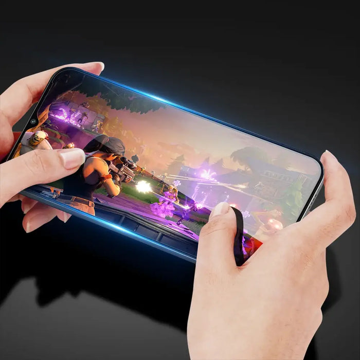 Dux Ducis 9D Tempered Glass Vivo Y35 / Vivo Y22 / Vivo Y22s 9H Tempered Glass with Black Frame - Cell phone tempered