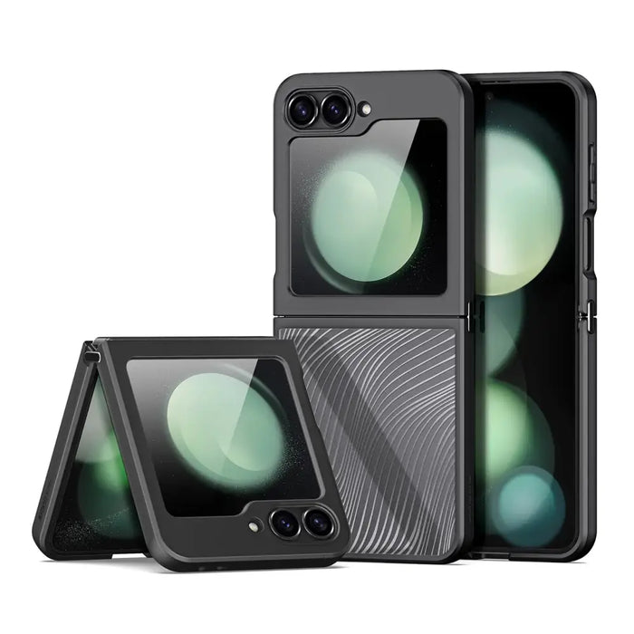Dux Ducis Aimo case for Samsung Galaxy Z Flip 6 - black - Cell phone cases and covers<<<HurtelXML