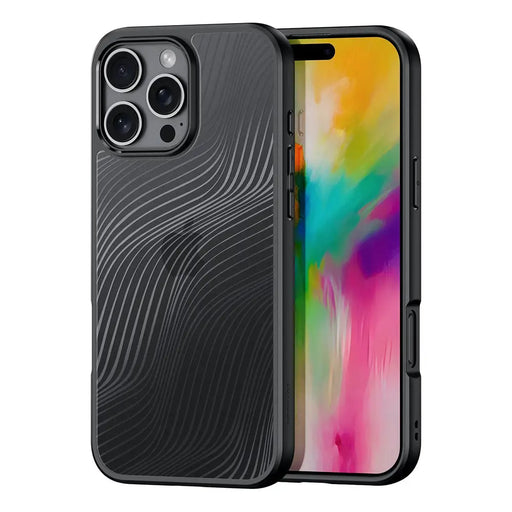 Dux Ducis Aimo iPhone 16 Pro Case - Black - Cell phone cases and covers<<<HurtelXML