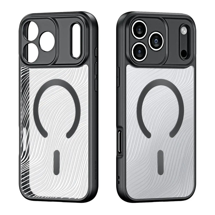 Dux Ducis AIMO Mag Case for iPhone 17 Pro Max Compatible with MagSafe - Black - Cell phone cases and covers<<<HurtelXML
