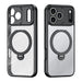Dux Ducis Aimo Mag Case with Magnetic Ring and Stand for iPhone 17 Pro Max - Black - Cell phone cases