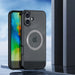 Dux Ducis Aimo Mag Case with MagSafe for iPhone 16 - Black - Cell phone cases and covers<<<HurtelXML