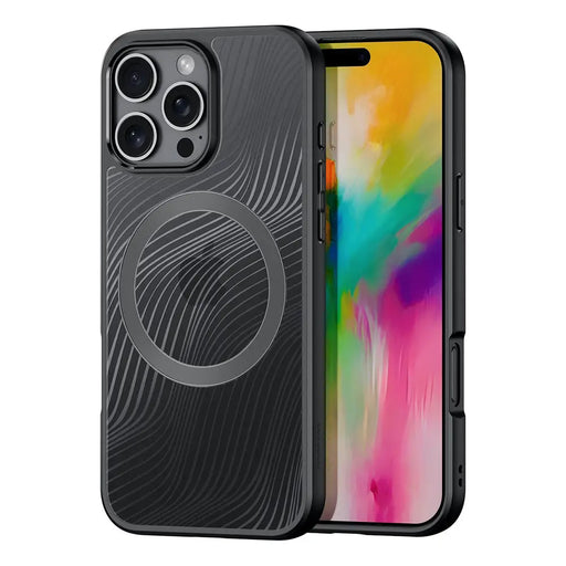 Dux Ducis Aimo Mag Case with MagSafe for iPhone 16 Pro - Black - Cell phone cases and covers<<<HurtelXML