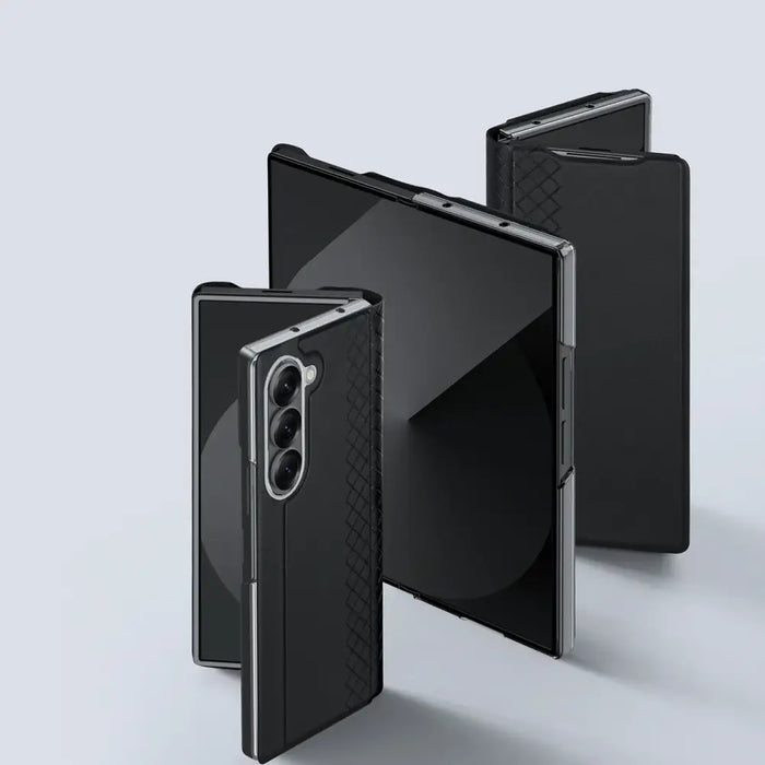Dux Ducis Brill Case for Samsung Galaxy Z Fold7 with Magnetic Closure - Black - Cell phone cases and covers<<<HurtelXML