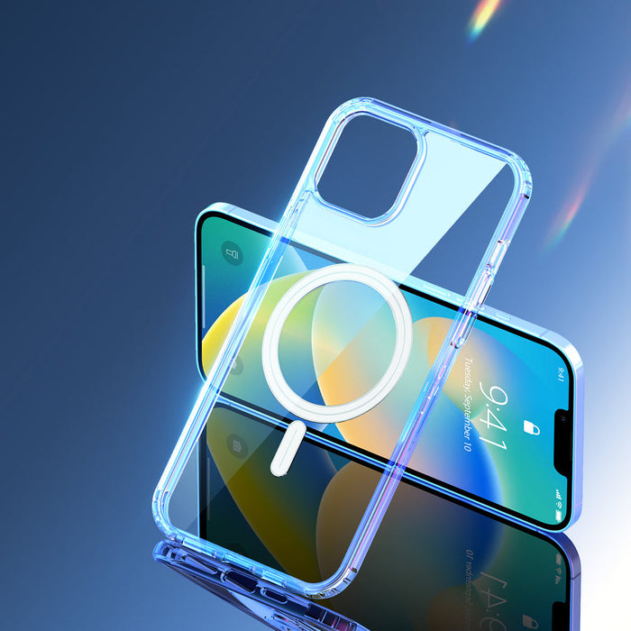 Dux Ducis Clin magnetic case for iPhone 14 Plus compatible with MagSafe transparent - Cell phone cases