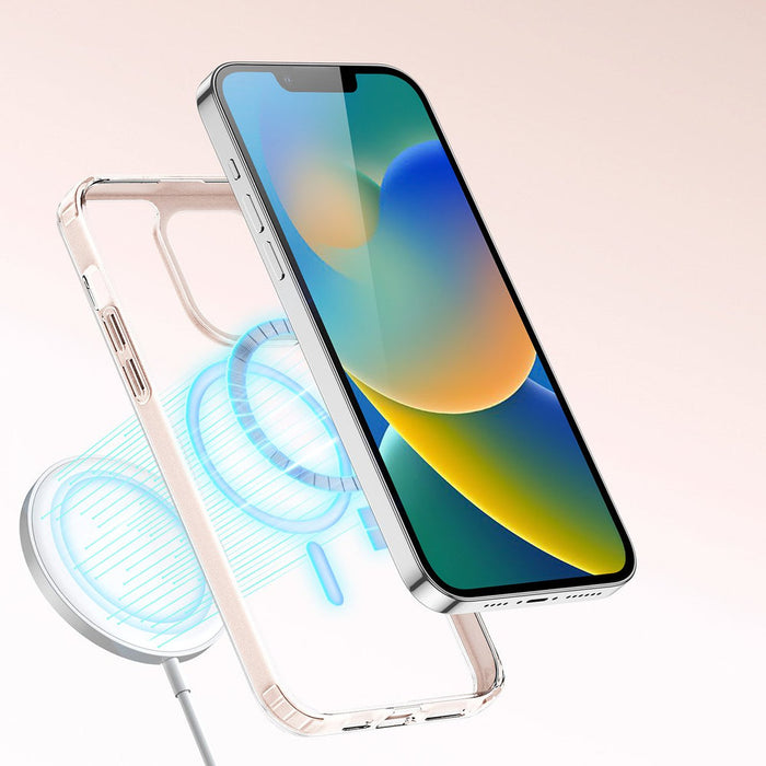 Dux Ducis Clin2 case for iPhone 14 Plus magnetic MagSafe cover pink - Cell phone cases and covers<<<HurtelXML