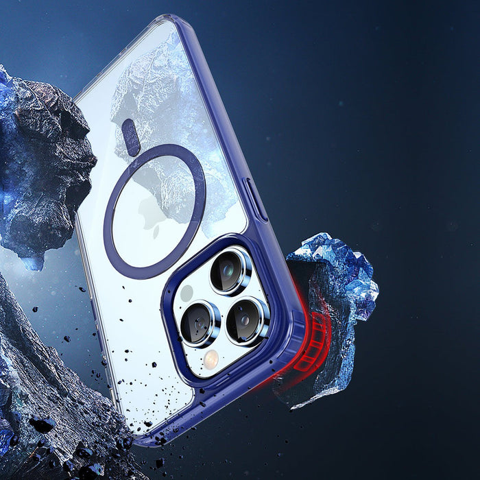 Dux Ducis Clin2 case for iPhone 14 Pro magnetic MagSafe cover blue - Cell phone cases and covers<<<HurtelXML