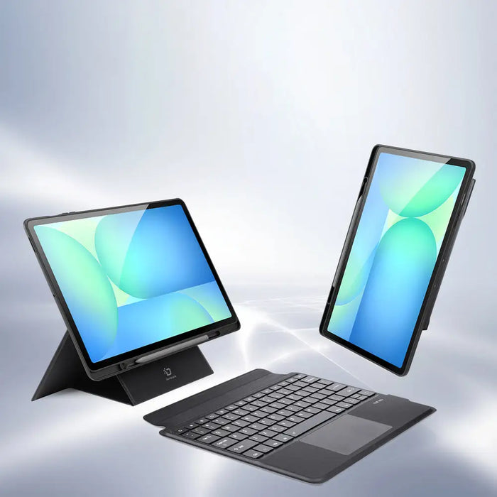 Dux Ducis (DK series) Keyboard Case for Samsung Tab S10 FE+ (Plus) - Black - Cell phone cases and covers<<<HurtelXML