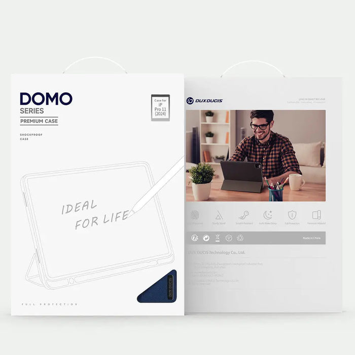 Dux Ducis Domo case with flap and smart sleep for Xiaomi Pad 6 / 6 Pro - blue - Cell phone cases and covers<<<HurtelXML