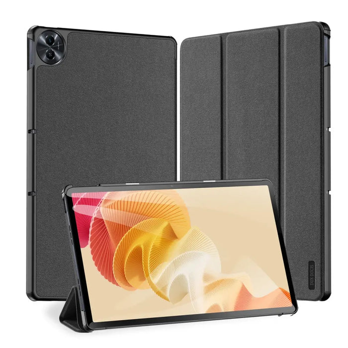 Dux Ducis Domo eco-leather case with stand for Realme Pad 2 11.5’’ - black - Cell phone cases and covers<<<HurtelXML