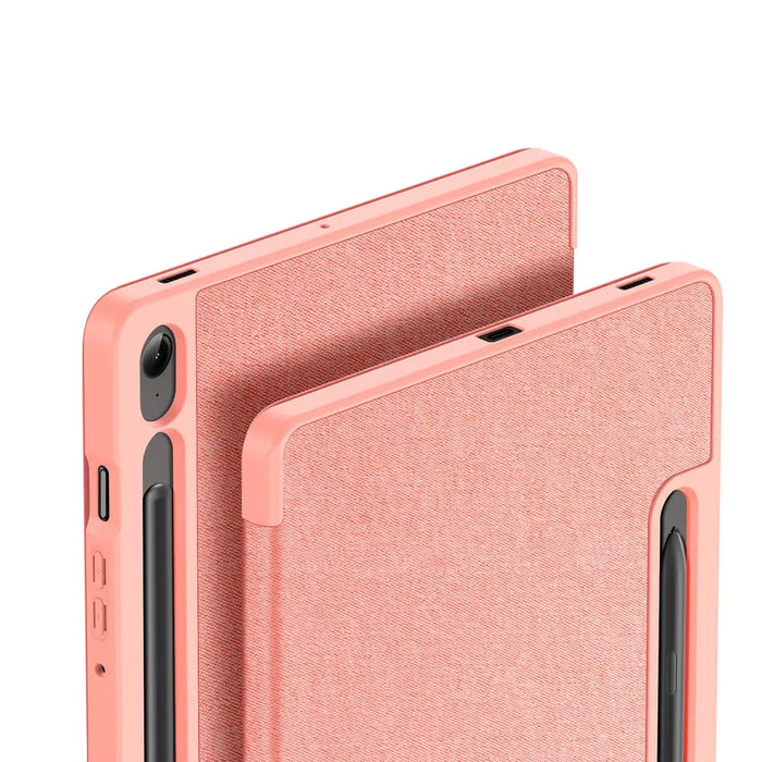 Dux Ducis Domo eco-leather case with stand for Samsung Tab S9 FE+ - pink - Cell phone cases and covers<<<HurtelXML