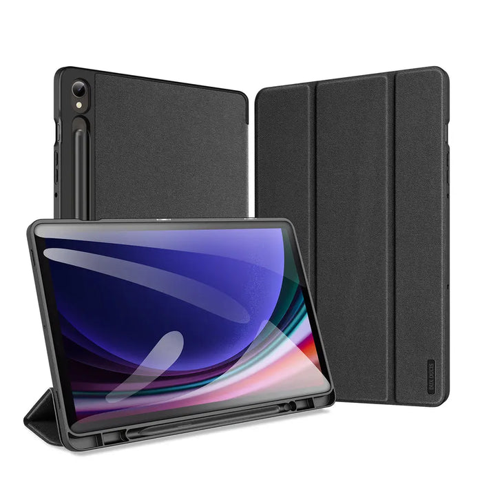 Dux Ducis Domo Samsung Galaxy Tab S9 FE case with stand - black - Cell phone cases and covers<<<HurtelXML