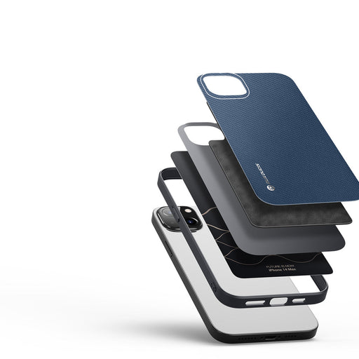 Dux Ducis Fino case cover iPhone 14 Plus blue nylon - Cell phone cases and covers<<<HurtelXML