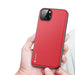 Dux Ducis Fino case cover made of nylon for iPhone 14 Plus red - Cell phone cases and covers<<<HurtelXML