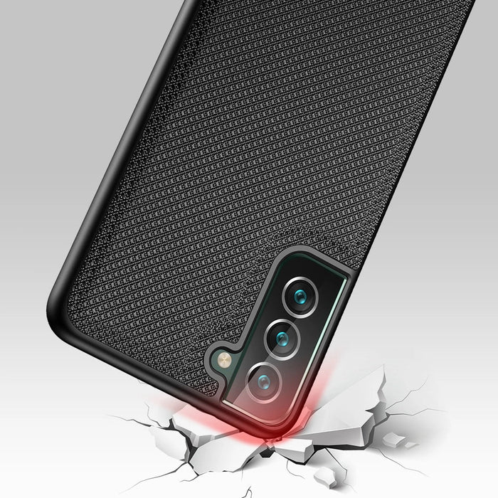 Dux Ducis Fino case cover nylon material Samsung Galaxy S22 + (S22 Plus) black - Cell phone cases and covers<<<HurtelXML
