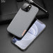 Dux Ducis Fino case covered with nylon material for iPhone 13 mini gray - Cell phone cases and covers<<<HurtelXML