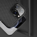 Dux Ducis Fino case covered with nylon material for iPhone 13 Pro Max black - Cell phone cases and covers<<<HurtelXML