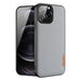 Dux Ducis Fino case covered with nylon material for iPhone 13 Pro Max gray - Cell phone cases and covers<<<HurtelXML
