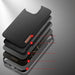 Dux Ducis Fino case covered with nylon material for iPhone 13 Pro Max black - Cell phone cases and covers<<<HurtelXML