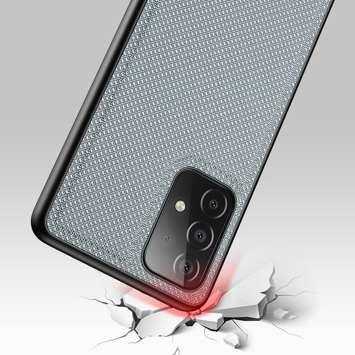 Dux Ducis Fino case covered with nylon material for Samsung Galaxy A72 4G gray - Cell phone cases and covers<<<HurtelXML
