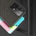 Dux Ducis Fino case covered with nylon material for Samsung Galaxy A72 4G green - Cell phone cases