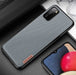 Dux Ducis Fino case covered with nylon material for Samsung Galaxy A02s EU gray - Cell phone cases
