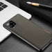 Dux Ducis Fino case covered with nylon material for Samsung Galaxy A42 5G black - Cell phone cases
