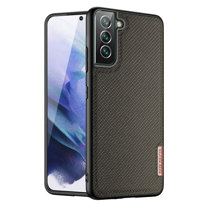 Dux Ducis Fino case is made of nylon material for Samsung Galaxy S22 + (S22 Plus) green - Cell phone cases