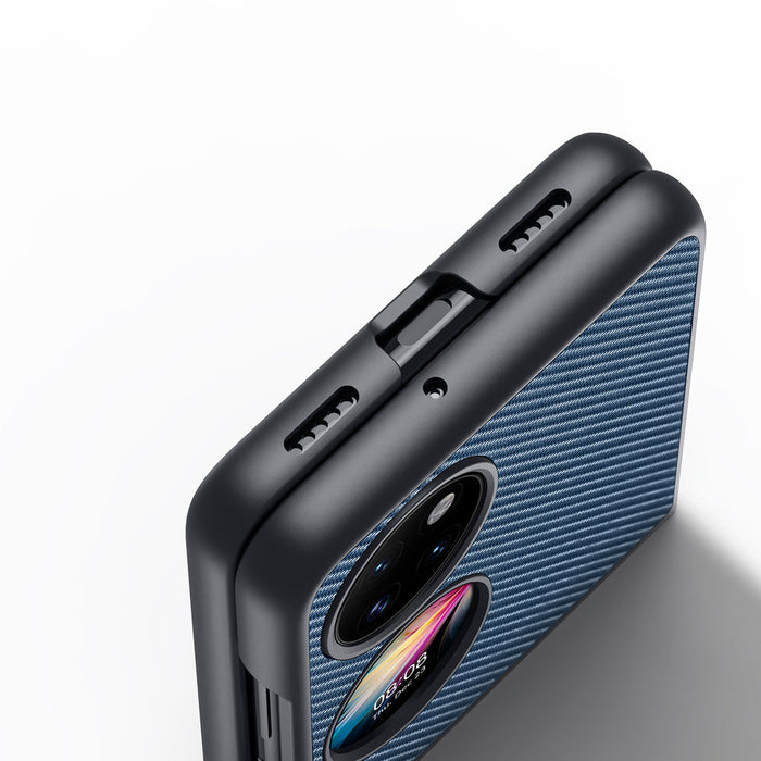 Dux Ducis Fino case is made of nylon material Huawei P50 Pocket blue - Cell phone cases and covers<<<HurtelXML