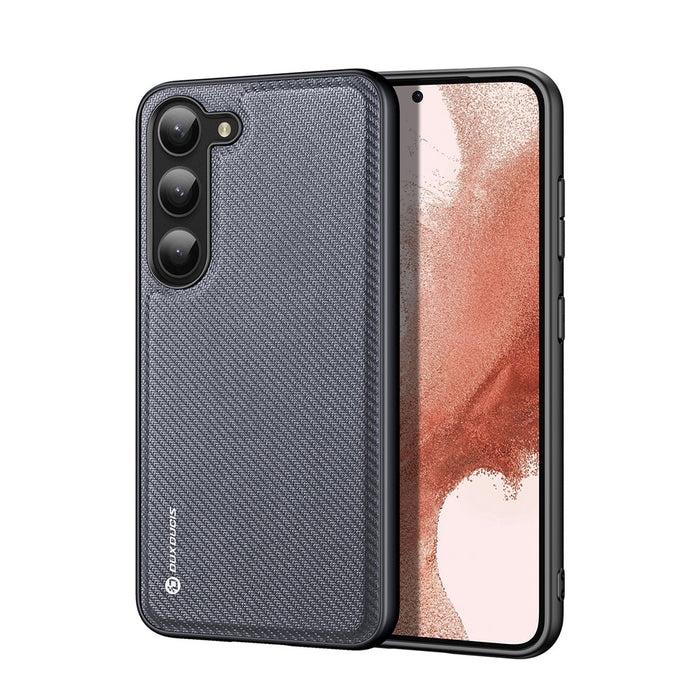 Dux Ducis Fino case Samsung Galaxy S23+ cover with silicone frame gray - Cell phone cases and covers<<<HurtelXML