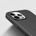 Dux Ducis Grit Leather Case for iPhone 14 Pro Elegant Faux Leather Cover (MagSafe Compatible) Black - Cell phone cases