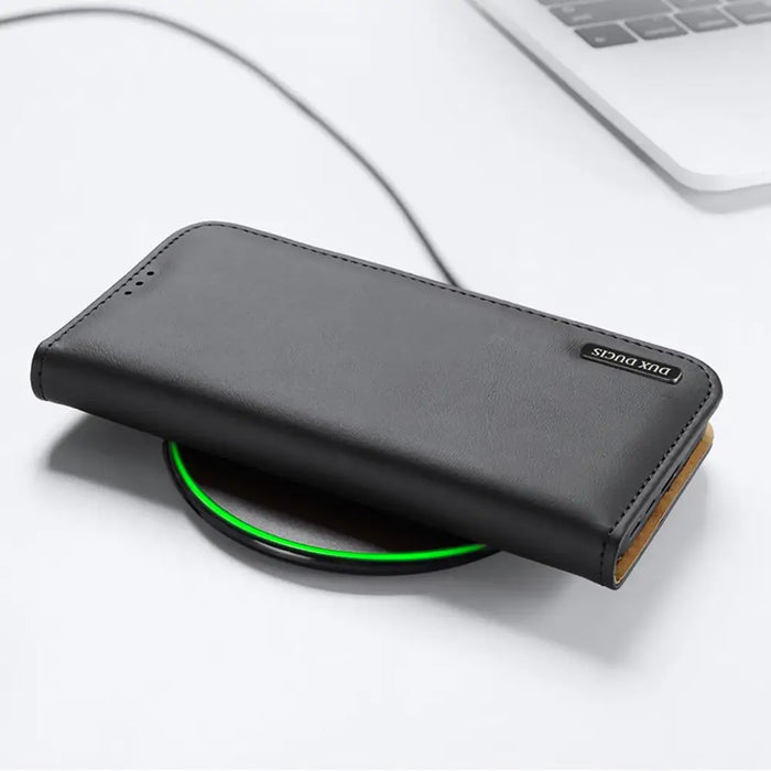 Dux Ducis Hivo case Samsung Galaxy S23 flip cover wallet stand RFID blocking brown - Cell phone cases