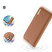 Dux Ducis Hivo case Samsung Galaxy S23 flip cover wallet stand RFID blocking brown - Cell phone cases