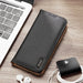 Dux Ducis Hivo case Samsung Galaxy S23 flip cover wallet stand RFID blocking brown - Cell phone cases