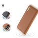 Dux Ducis Hivo case with flap and RFID blocker for Samsung Galaxy S24 - brown - Cell phone cases and covers<<<HurtelXML
