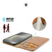 Dux Ducis Hivo case with flap and RFID blocker for Samsung Galaxy S24 - brown - Cell phone cases and covers<<<HurtelXML